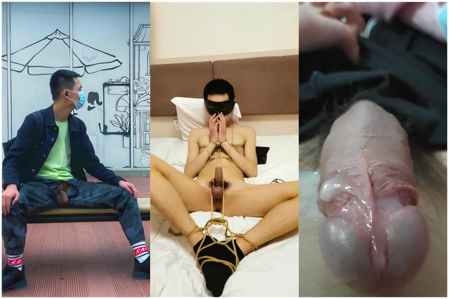 調教貞操鎖腹肌小哥哥 照片+視頻合集