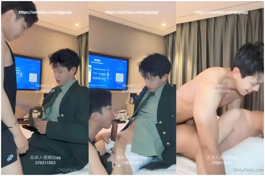 Seven公子 – 軍醫帥哥 用黑粗大屌無套內射肥臀